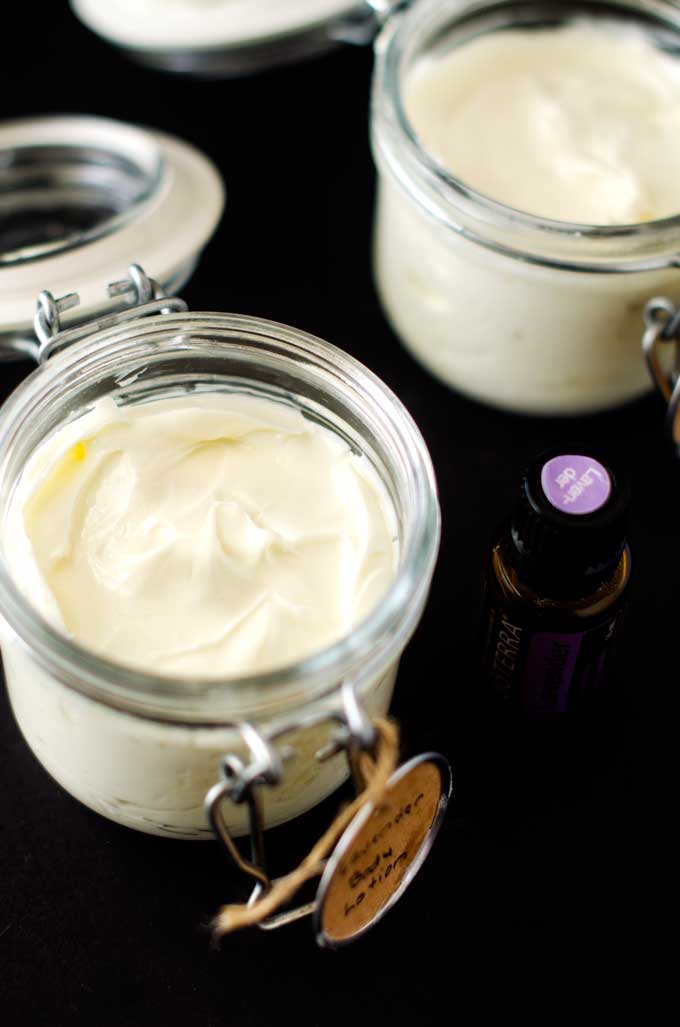 DIY Lavender Body Lotion with Essential Oils