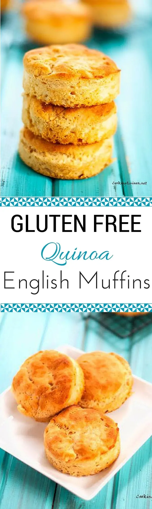 Gluten Free Quinoa English Muffins - It is hard to believe these English Muffins are gluten free. They are a family favorite! I have to make a double batch and freeze. So good! - WendyPolisi.com