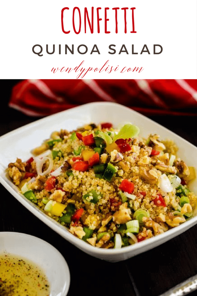 Confetti Quinoa Salad - Wendy Polisi