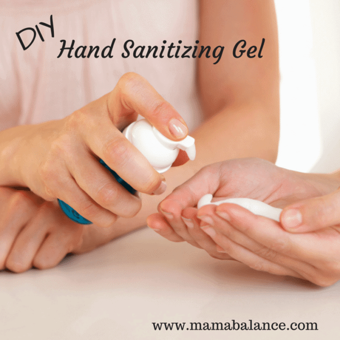 DIY Sanitizing Hand Gel with Essential Oils