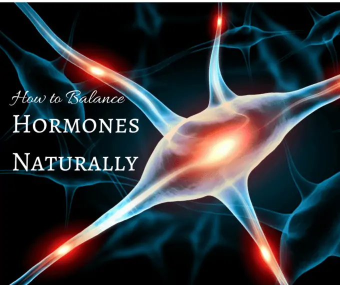 Photo of cells that says How to Balance Hormones Naturally - Essential Oils for Hormone Balance