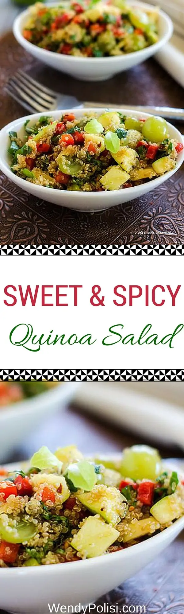 Sweet & Spicy Quinoa Salad