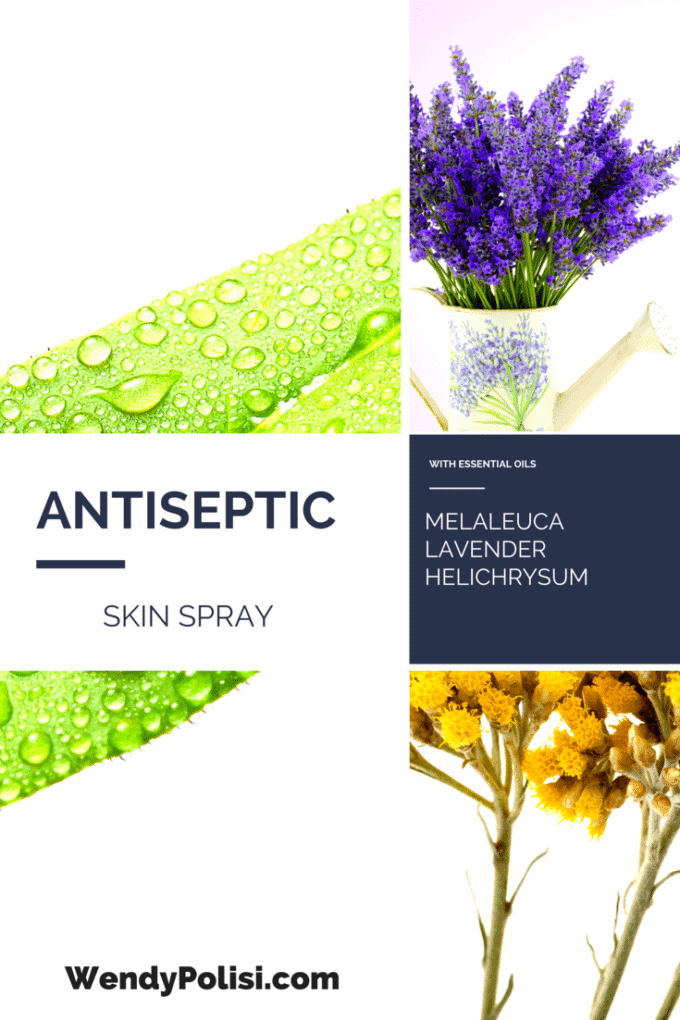 Homemade Antibacterial Spray for Skin - Wendy Polisi