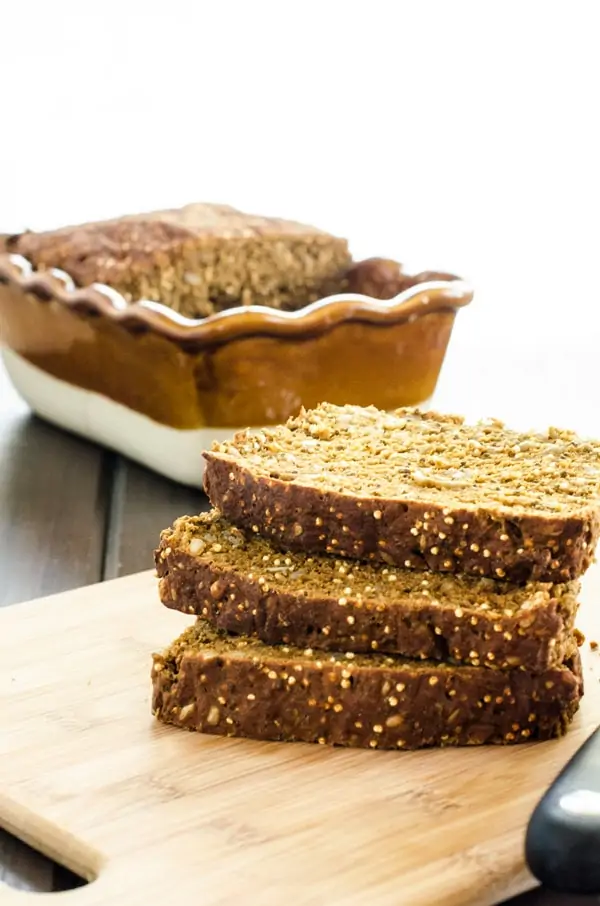Hearty Quinoa Bread - If you are gluten free, this hearty quinoa bread will rock your world! I've had so many people tell me it was a game changer for them. - WendyPolisi.com