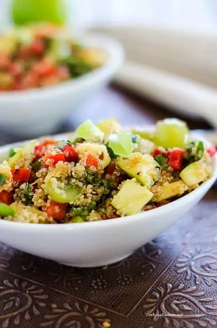 Sweet & Spicy Quinoa Salad - WendyPolisi.com