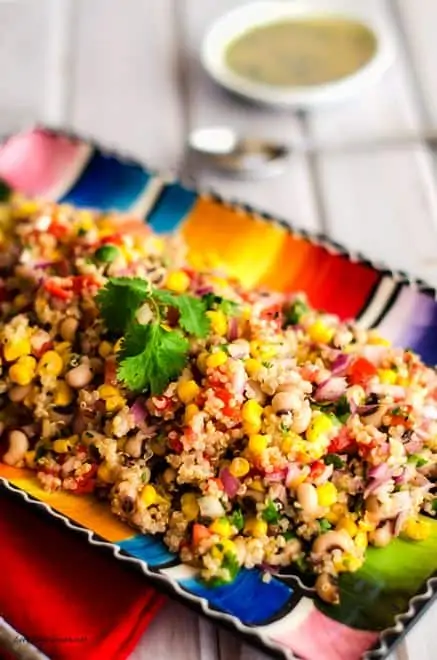 Black Eyed Pea Quinoa Salad