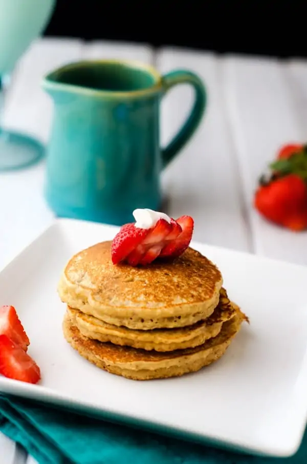 Almond Flour Quinoa Pancakes - WendyPolisi.com