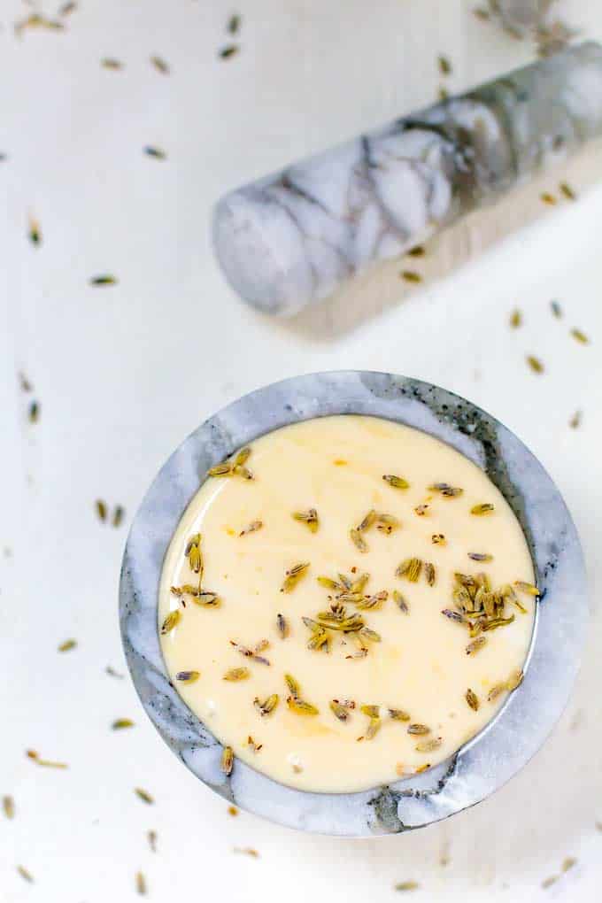 Photo of DIY Honey Face Mask and lavender flowers