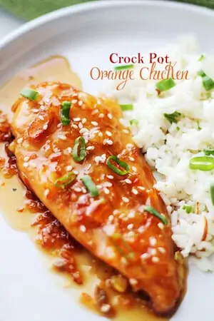 Healthy Crock Pot Orange Chicken