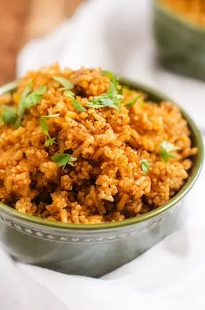 Slow Cooker Mexican Quinoa and Rice