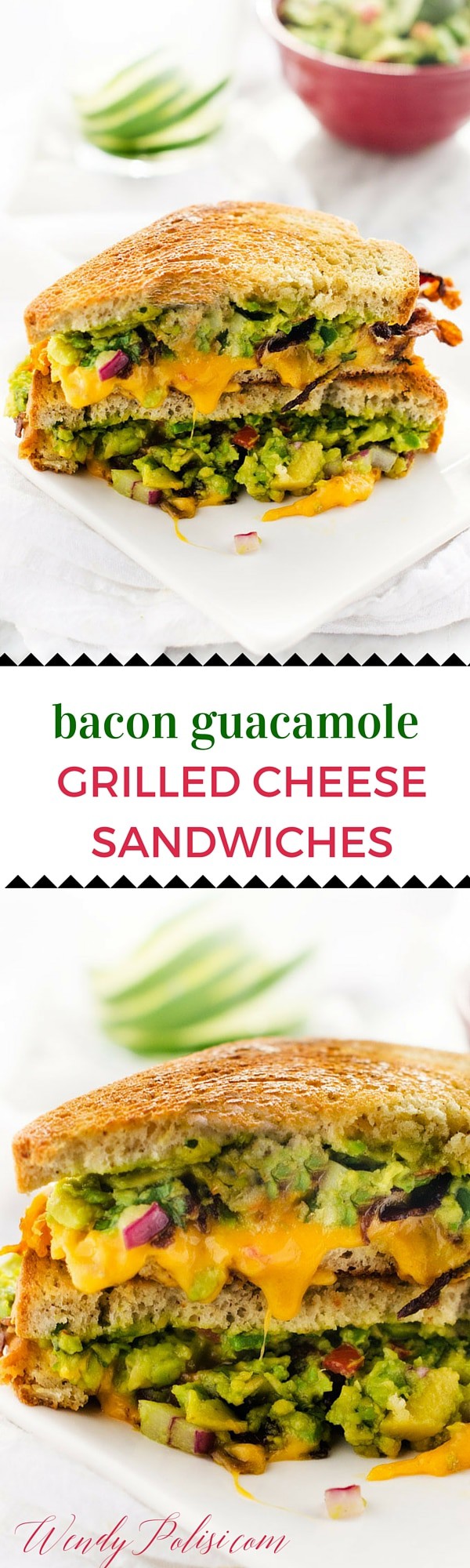 Bacon Guacamole Grilled Cheese The Ultimate Grilled Cheese Sandwich