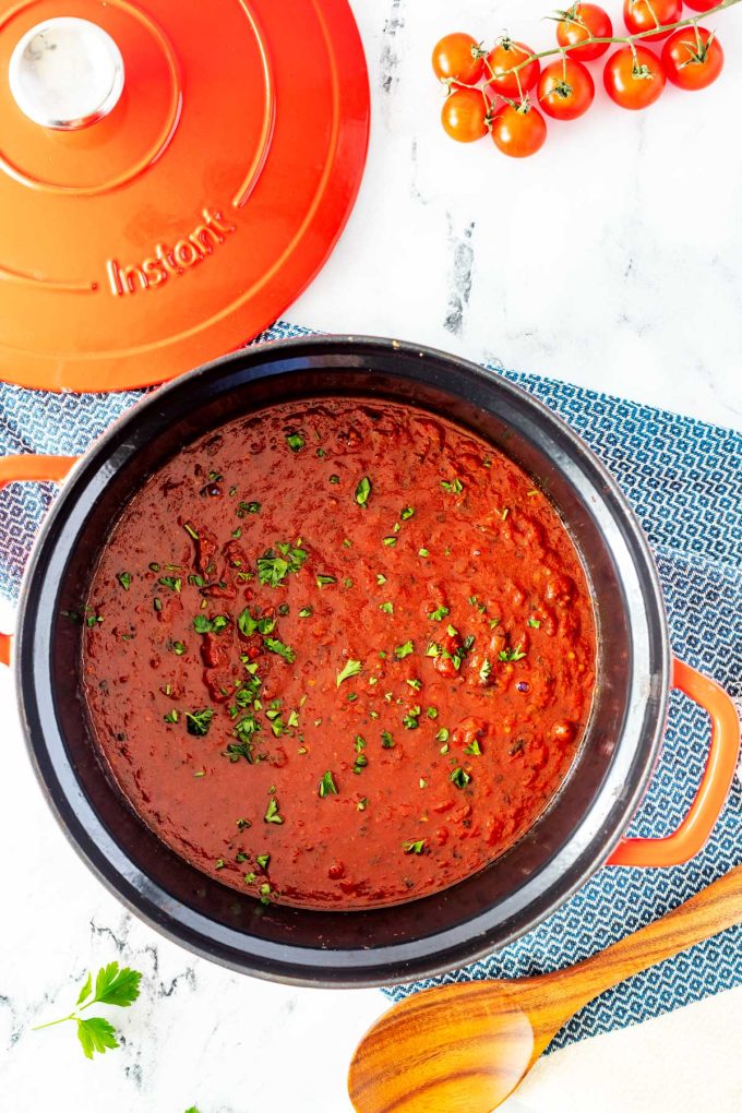 Crockpot Marinara Sauce – Slow Cooker Recipes – Wendy Polisi