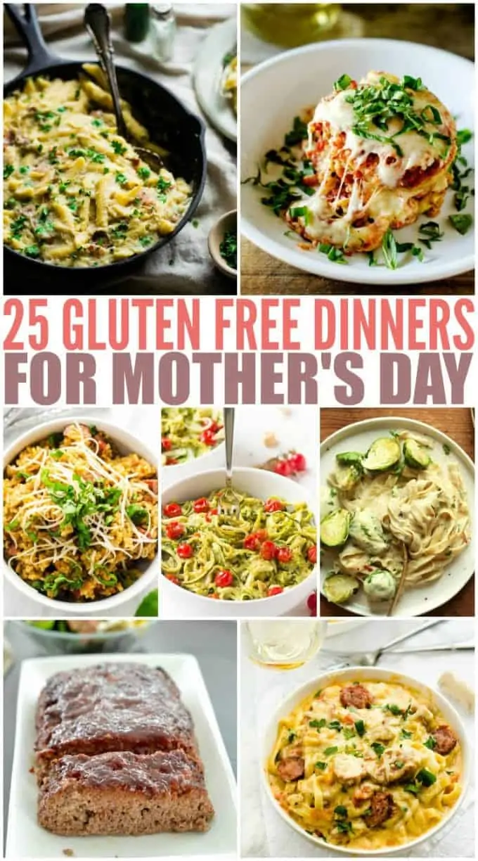 Gluten Free Dinners for Mother's Day