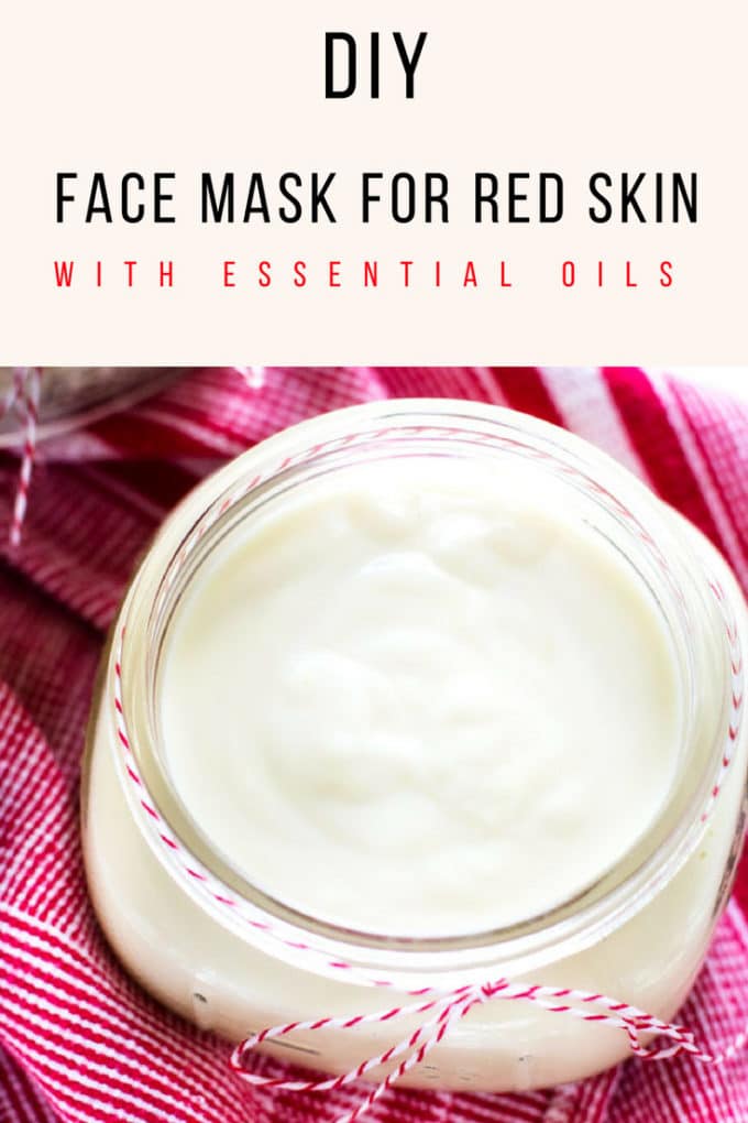 DIY Face Mask for Red Skin