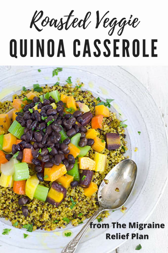 Roasted Veggie Quinoa Casserole