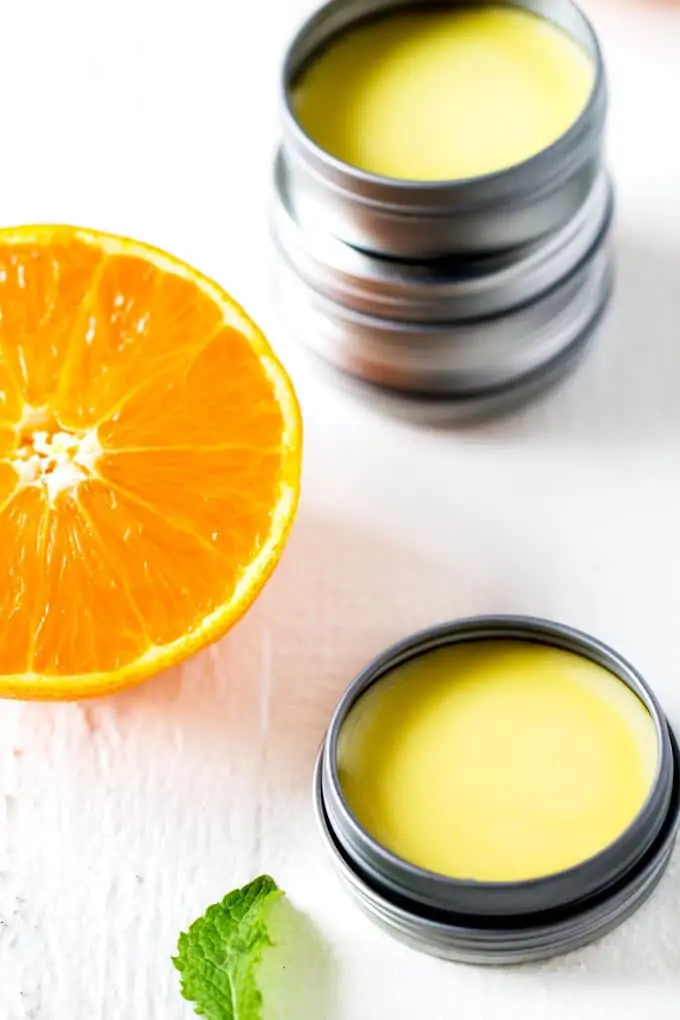 DIY Lip Balm with Essential Oils
