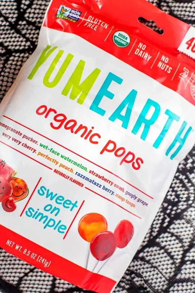 Photo of Yum Earth Organic Pops.