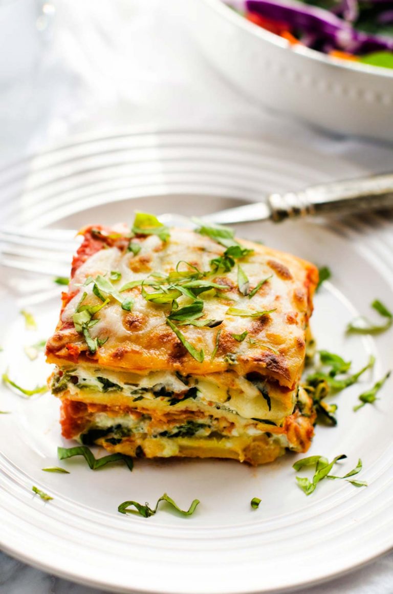 Gluten Free Vegetarian Lasagna - Wendy Polisi