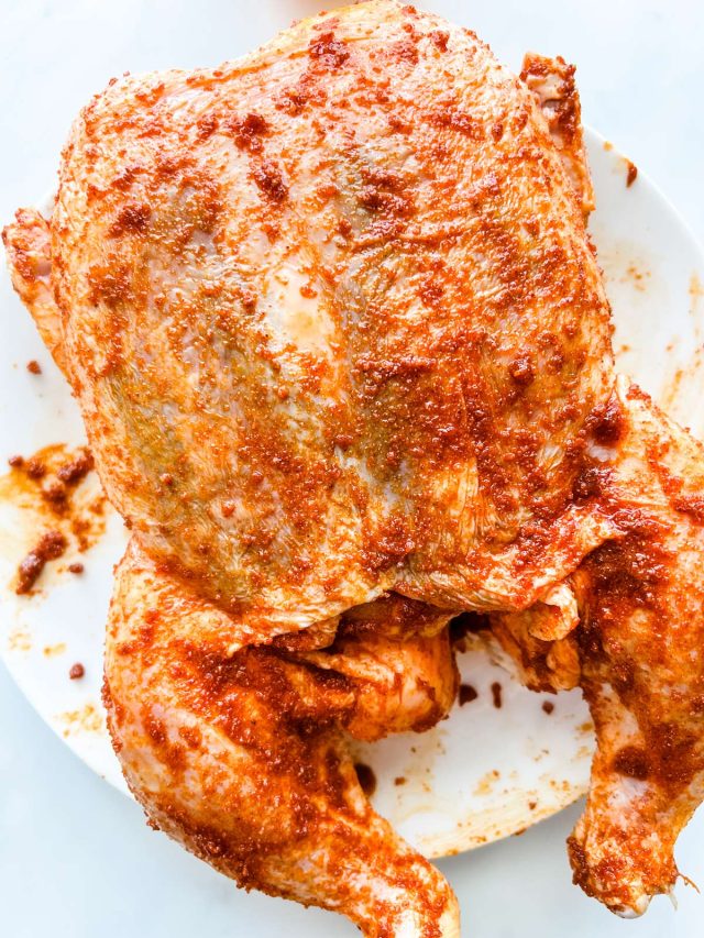 5Ingredient Juicy and Crispy Ninja Foodi Whole Chicken Wendy Polisi