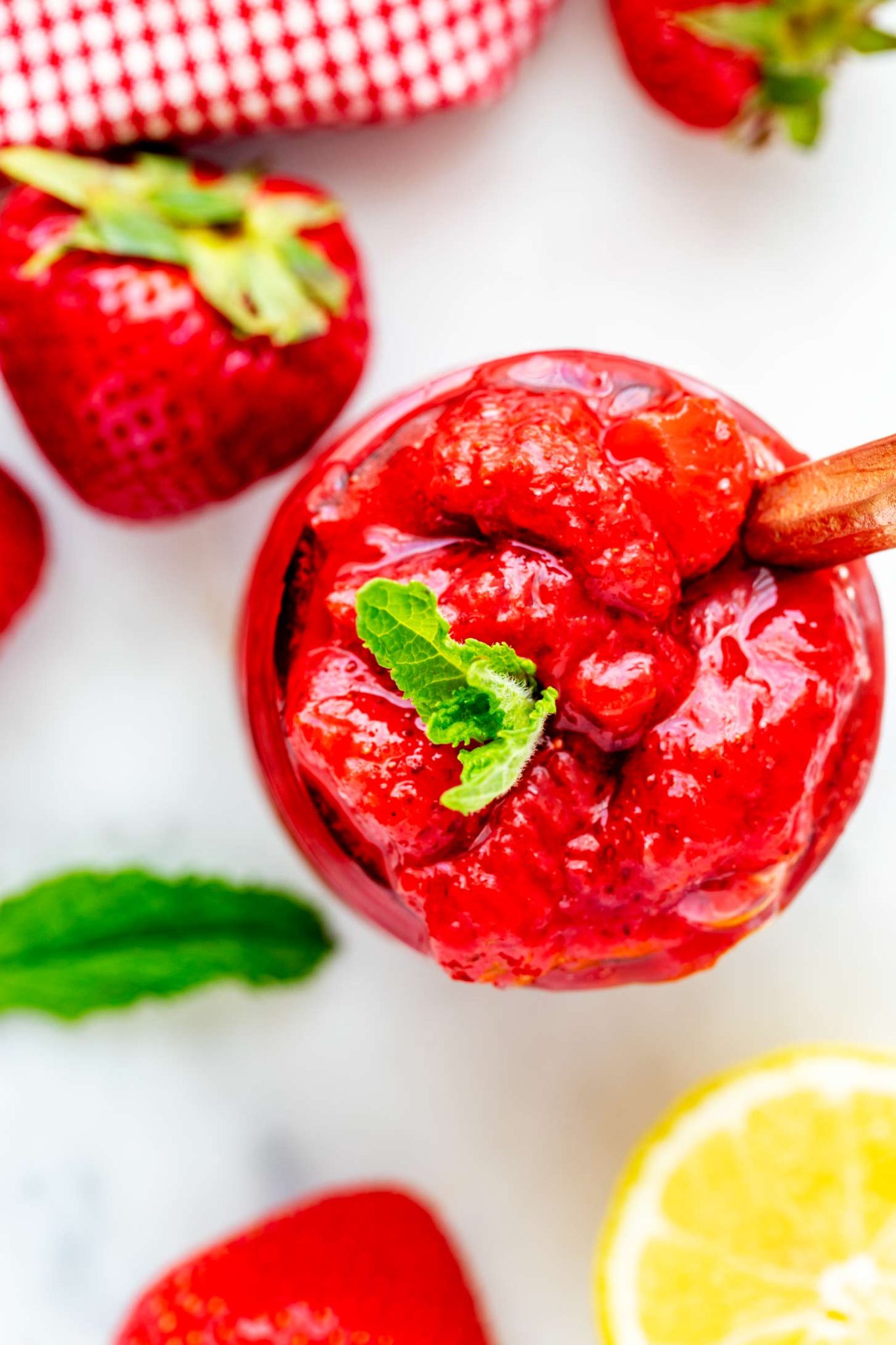 15-Minute Strawberry Compote - Wendy Polisi