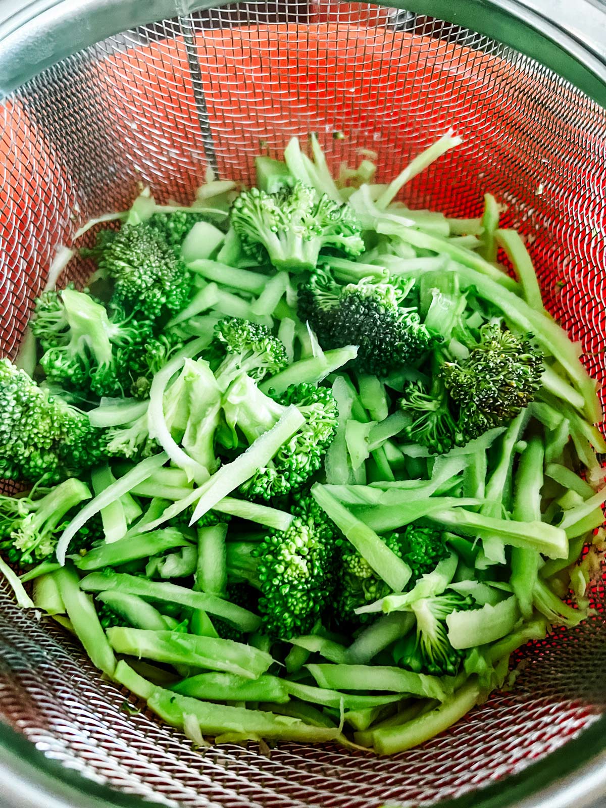 Photo of steamed broccoli