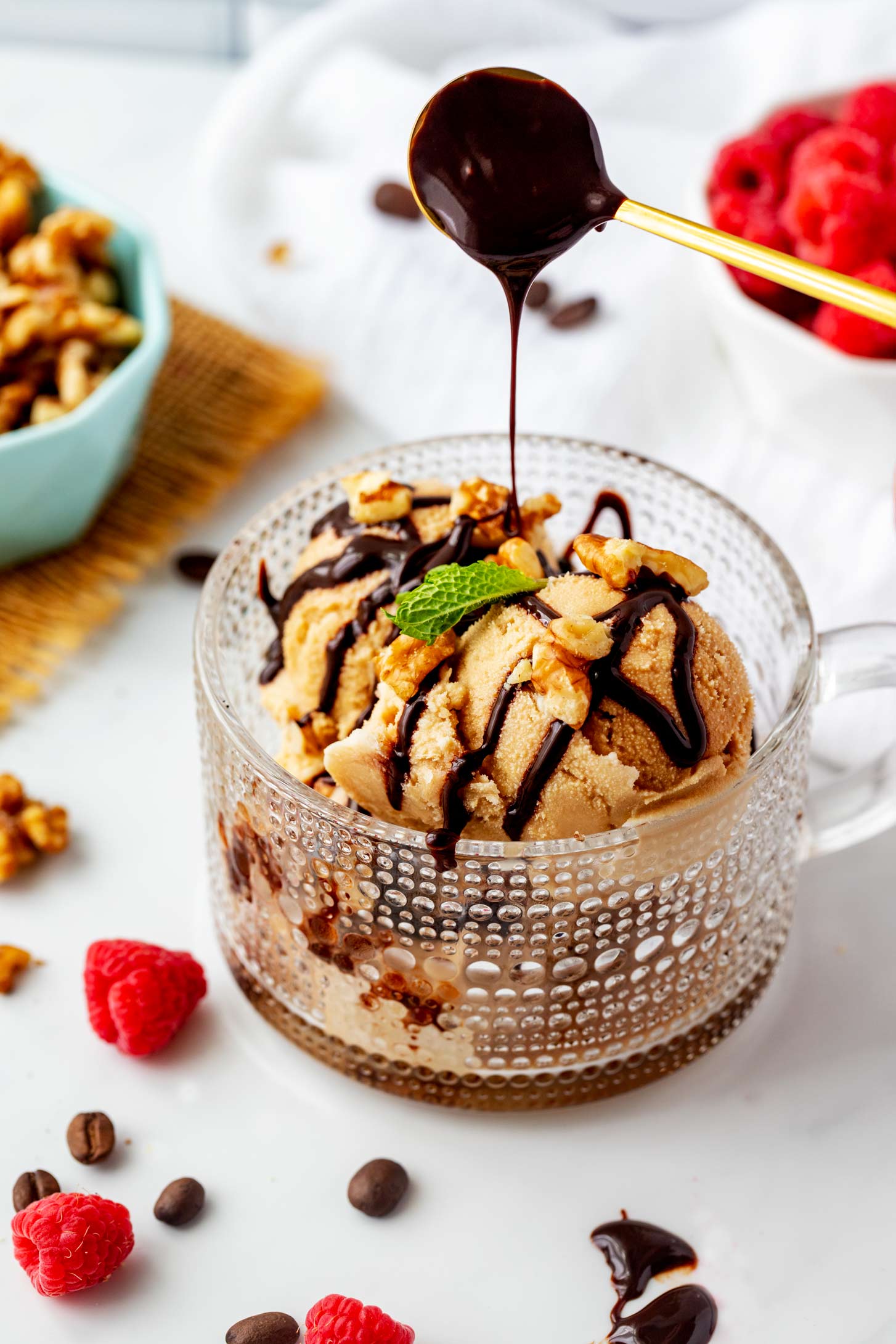 Rich and Creamy Ninja Creami Coffee Ice Cream - Wendy Polisi