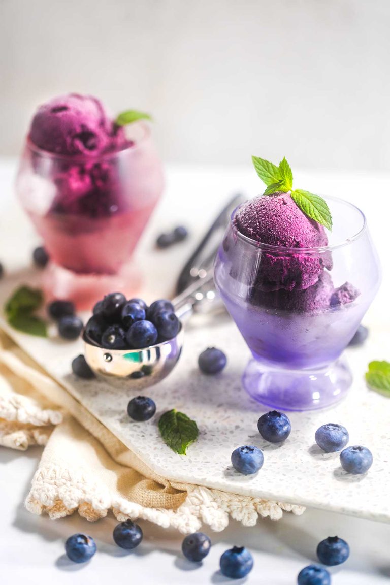 Ninja Creami Blueberry Ice Cream (Fresh or Frozen Blueberries) - Wendy ...